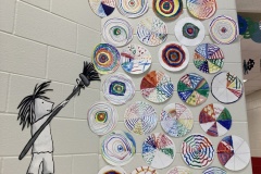 LCES-covered-in-dot-artwork