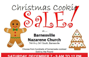 Church of the Nazarene Hosting Christmas Cookie Sale Dec. 7