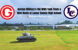 Gordon Military’s Old WWII Tank Finds a New Home at LCHS