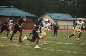 Trojans Open Football Season with Scrimmage Against Taylor County