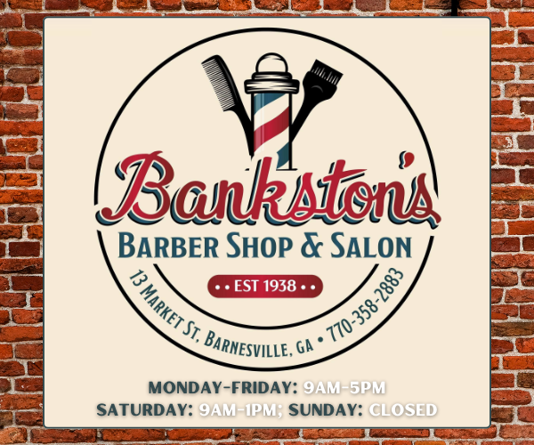 Bankston's Barber Shop Ad