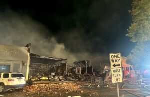 Fire on Market Street Destroys Businesses in Downtown Barnesville