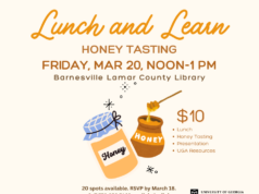 Lunch and Learn Honey Tasting Set for March 20 at Barnesville Library