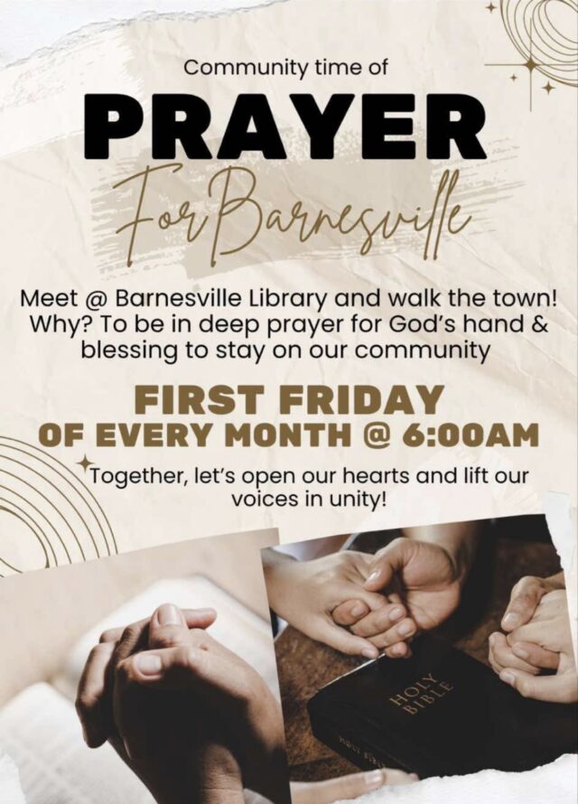 prayer walk barnesville