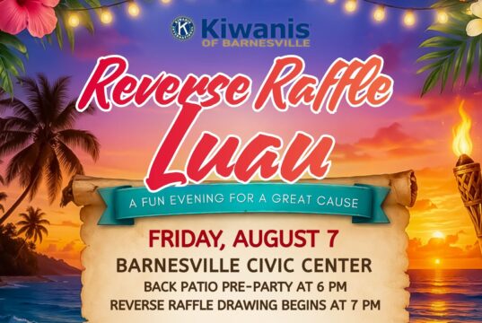 Barnesville Kiwanis Reverse Raffle Luau Returns Aug. 7 with $5,000 Grand Prize